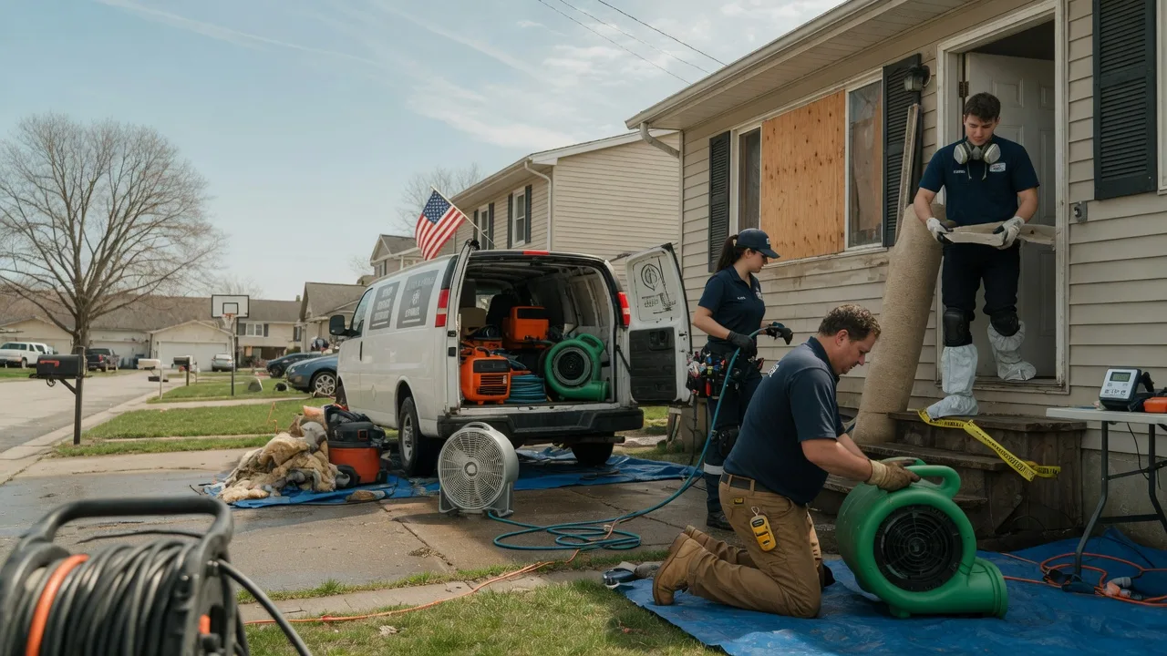 Water Damage Restoration in Enterprise, KS near me
